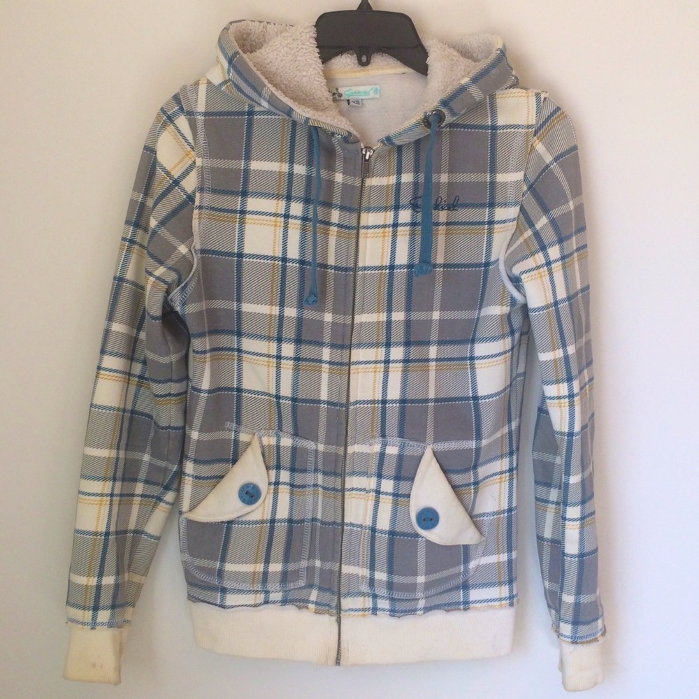 Ezekiel plaid hoodie sweatshirt